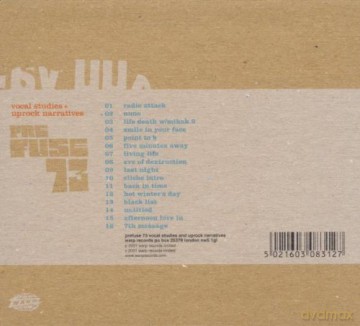 Prefuse/73: Vocal Studies+Uprock Narratives [CD]