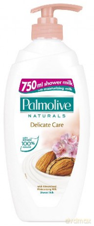 Palmolive Żel Pod Prysznic Z Mleczkiem Migdałowym 750ml Z Dozownikiem