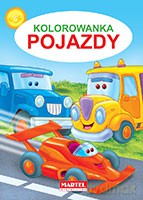 Kolorowanka pojazdy - Jarosław Żukowski [KSIĄŻKA]