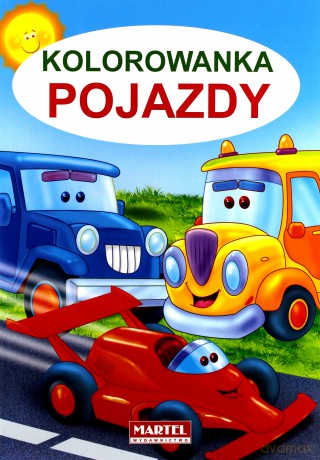 Kolorowanka pojazdy - Jarosław Żukowski [KSIĄŻKA]