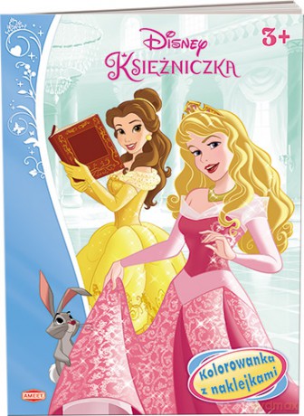 Księżniczka. Kolorowanka z naklejkami [KSIĄŻKA]