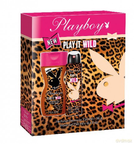 Playboy Zestaw Prezentowy Play It Wild For Her (deo Spray 150ml+Żel Pod Prysznic 250ml)