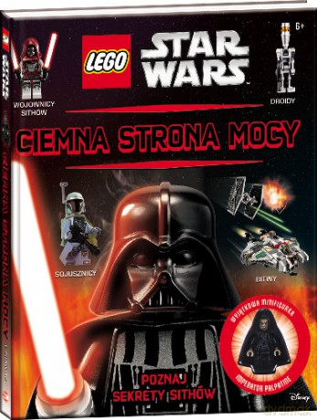 Lego Star Wars ciemna strona mocy (Gwiezdne Wojny) - Daniel Lipkowitz (twarda) [KSIĄŻKA]