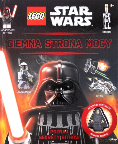 Lego Star Wars ciemna strona mocy (Gwiezdne Wojny) - Daniel Lipkowitz (twarda) [KSIĄŻKA]