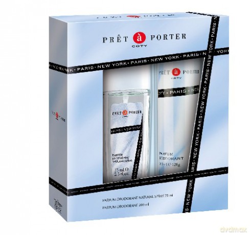Pret A Porter Zestaw Prezentowy (deo W Szkle 75ml+Deo Spray 200ml)
