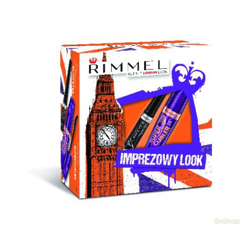 Rimmel Zestaw Prezentowy (tusz Super Curler + Tusz Do Kresek Glam Eyes)