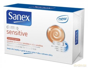 Sanex Mydło W Kostce Dermo Sensitive 90g