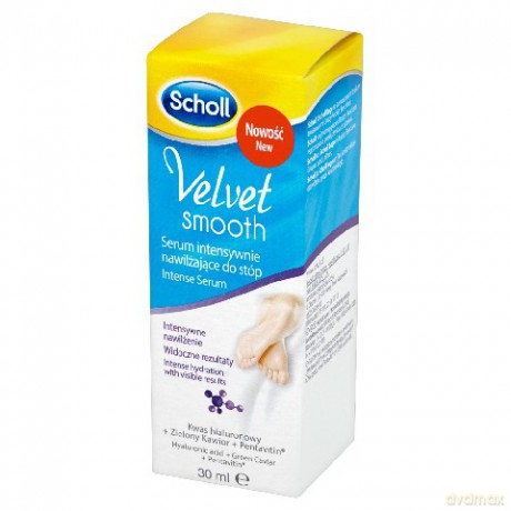 Scholl Akcesoria Do Stóp Velvet Smooth Serum Intensywnie Nawilżające Do Stóp 30ml