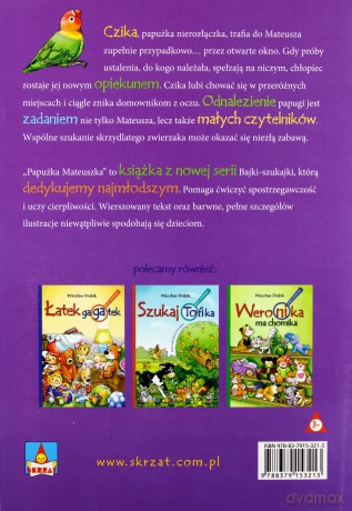 Papużka Mateuszka. Bajki szukajki - Wiesław Drabik, Marta Ostrowska [KSIĄŻKA]