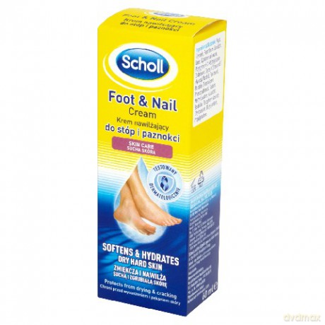 Scholl Pielęgnacja Stóp Krem Nawilżający Do Stóp I Paznokci 60ml