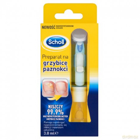 Scholl Problemy Stóp Preparat Przeciwgrzybiczny Do Stosowania Przy Grzybicy Paznokci 3,8 Ml