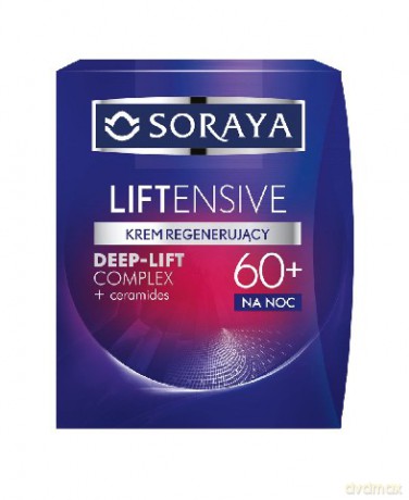 Soraya Liftensive 60+ Krem Na Noc Regenerujący 50ml