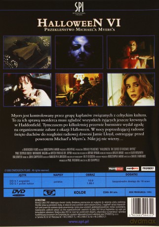 Halloween 6: Przekleństwo Michaela Myersa [DVD]
