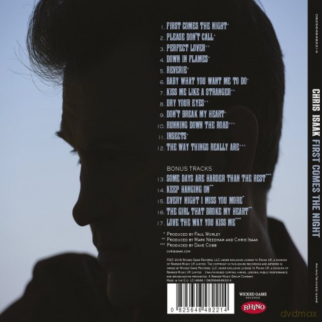 Chris Isaak: First Comes The Night [CD]