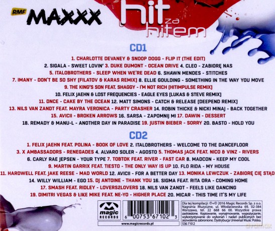 RMF Maxxx Hit Za Hitem [2CD]