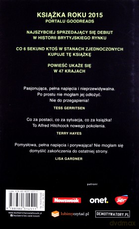 Dziewczyna z pociągu - Paula Hawkins (twarda) [KSIĄŻKA]