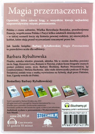 Magia Przeznaczenia - Barbara Rybałtowska [AUDIOBOOK]