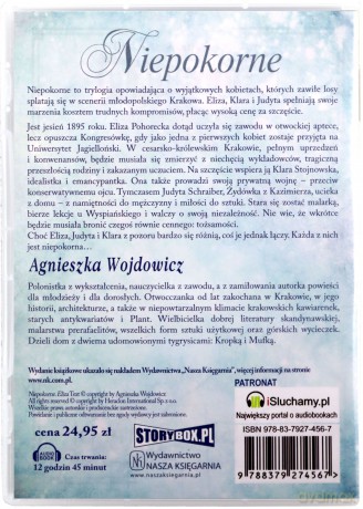 Niepokorne Eliza - Agnieszka Wojdowicz [AUDIOBOOK]