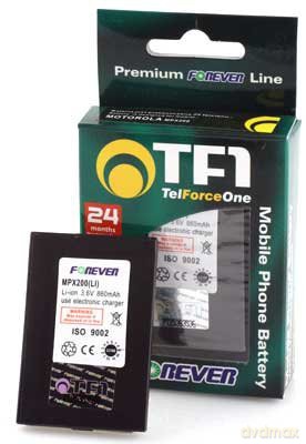Bateria TFO do Motorola MPx200 860 mAh Li-Ion