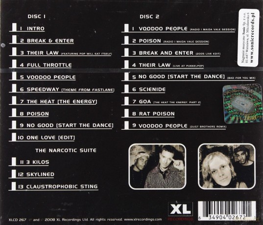 The Prodigy: More Music For The Jilted Generation [2CD]
