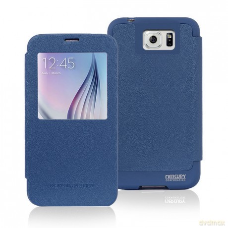 Etui Mercury WoW Bumper do iPhone 6 granatowe