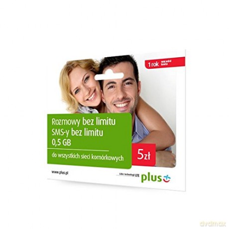 Karta startowa Plus JA + rozmowy SMS i internet