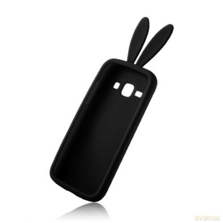 Nakładka Animal 3D Ear Rabbit do Samsung i9300 Galaxy S III czarna