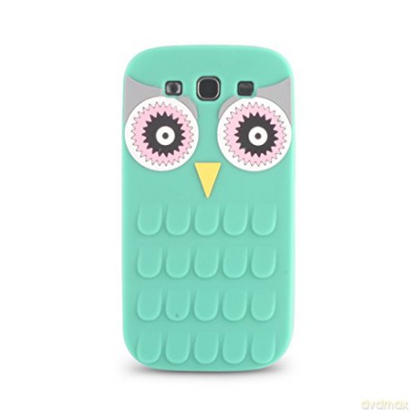 Nakładka Animal 3D Owl do Samsung G360 Core Prime miętowa