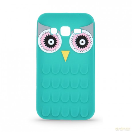 Nakładka Animal 3D Owl do Samsung G360 Core Prime zielona