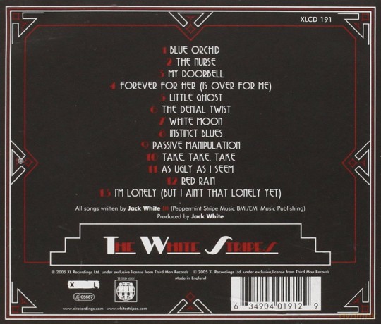 The White Stripes: Get Behind Me Satan [CD]