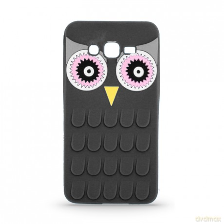 Nakładka Animal 3D Owl do Samsung G530 Grand Prime czarna