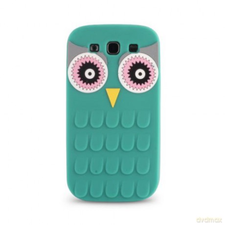Nakładka Animal 3D Owl do Samsung Galaxy A5 zielona
