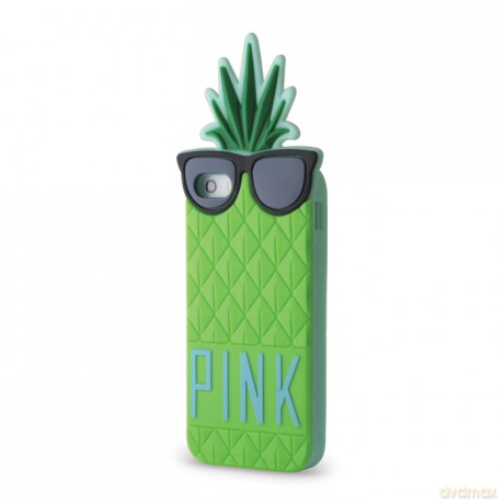 Nakładka Silicon 3D Pineapple do Samsung G530 Grand Prime limonkowa