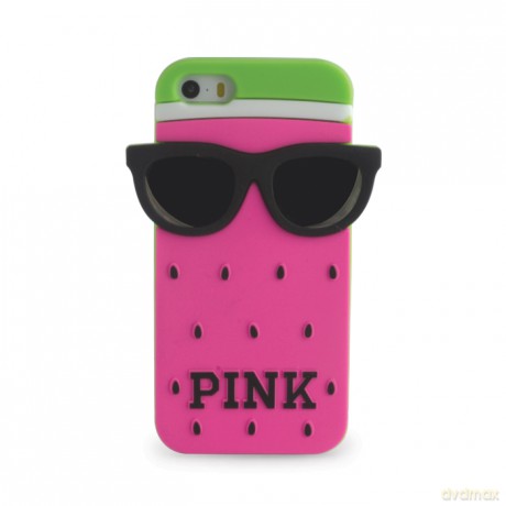 Nakładka Silicon 3D Watermelon do Samsung G360 Core Prime różowa