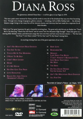 Diana Ross: Live From Las Vegas [DVD]