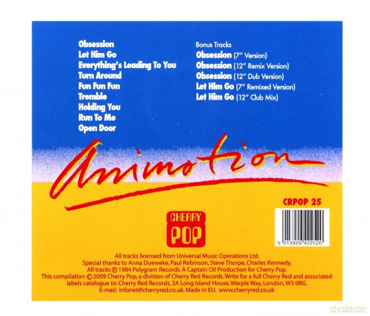 Animotion: Animotion [CD]