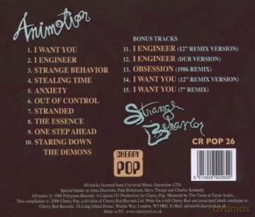 Animotion: Strange Behavior [CD]