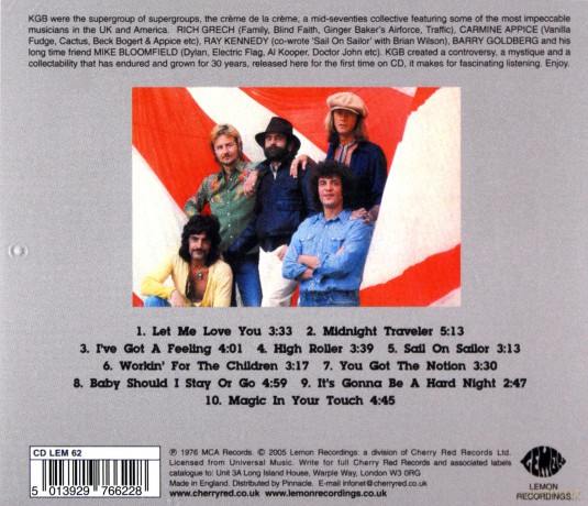 Kgb: Kgb [CD]