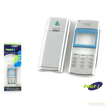 Obudowa Sony Ericsson T105 srebrna FOOF kolor o ryginalny