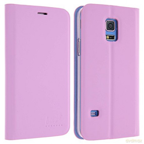 Pokrowiec Beeyo Fusion Pink do Samsung Galaxy S5 mini jasnoróżowy