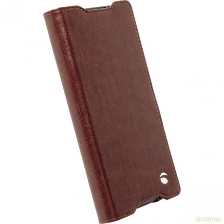 Pokrowiec Krusell do Sony Xperia Z5 EkeroFolio Wallet brązowy