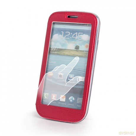 Pokrowiec Smart View do LG L Fino czerwony