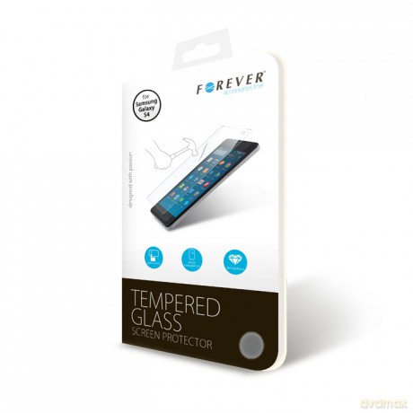 Szkło hartowane Tempered Glass Forever do iPhone 6 Plus srebrna