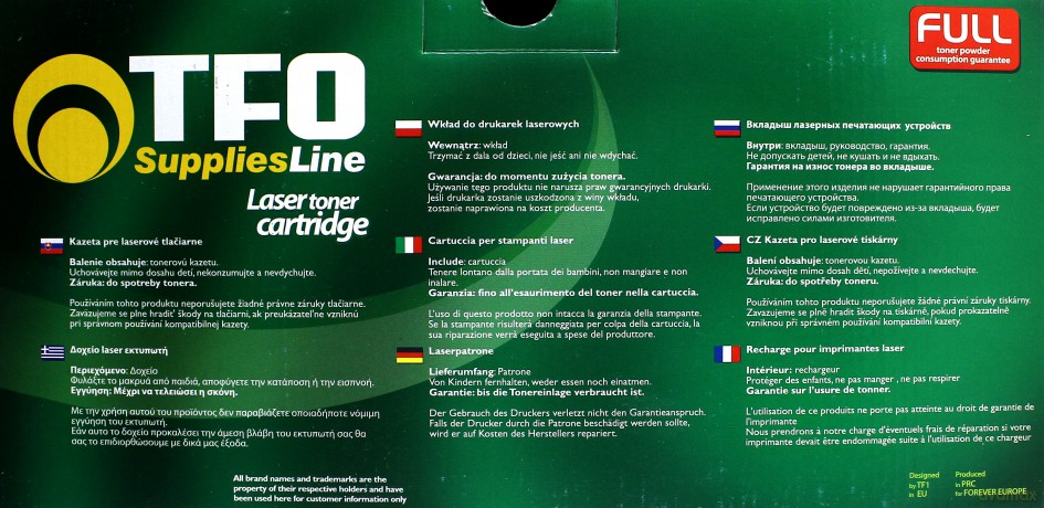 Toner TFO S-1710 (ML1710D3) 3.0K