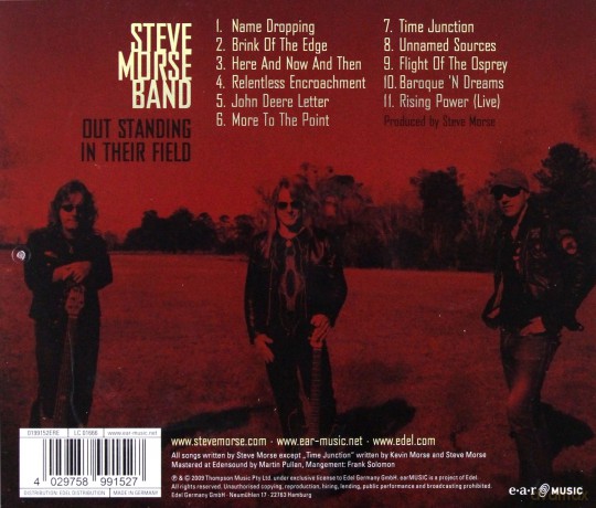 Steve Morse Band: Out Standing In Ther Field [CD]