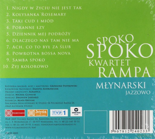 Kwartet Rampa: Spoko Spoko. Młynarski Jazzowo [CD]