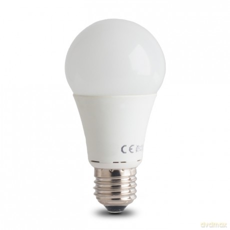 Żarówka LED E27 A60 RGB(3W) + Biały (7W) z pilotem i przetwornicą