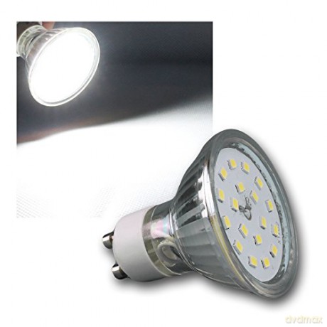Żarówka LED GU10 45W 6000K Glass