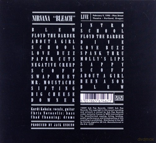 Nirvana: Bleach Deluxe Edition (digipack) [CD]
