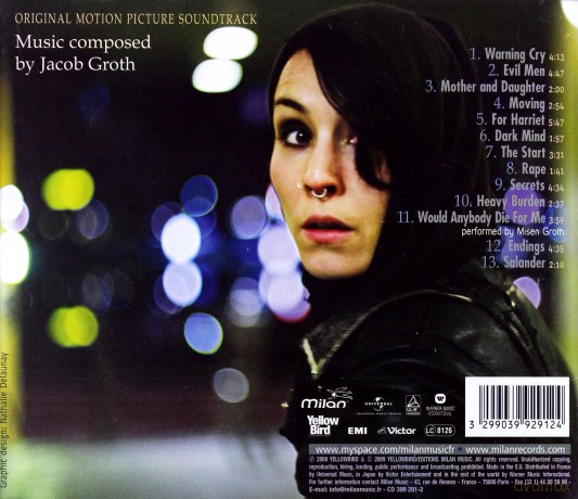 Men Who Hate Women soundtrack (Mężczyźni, Którzy Nienawidzą Kobiet) [CD]